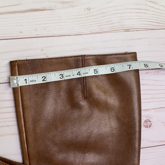 Vince Camuto Shaylee whiskey leather boots W/box - Picture 10 of 12